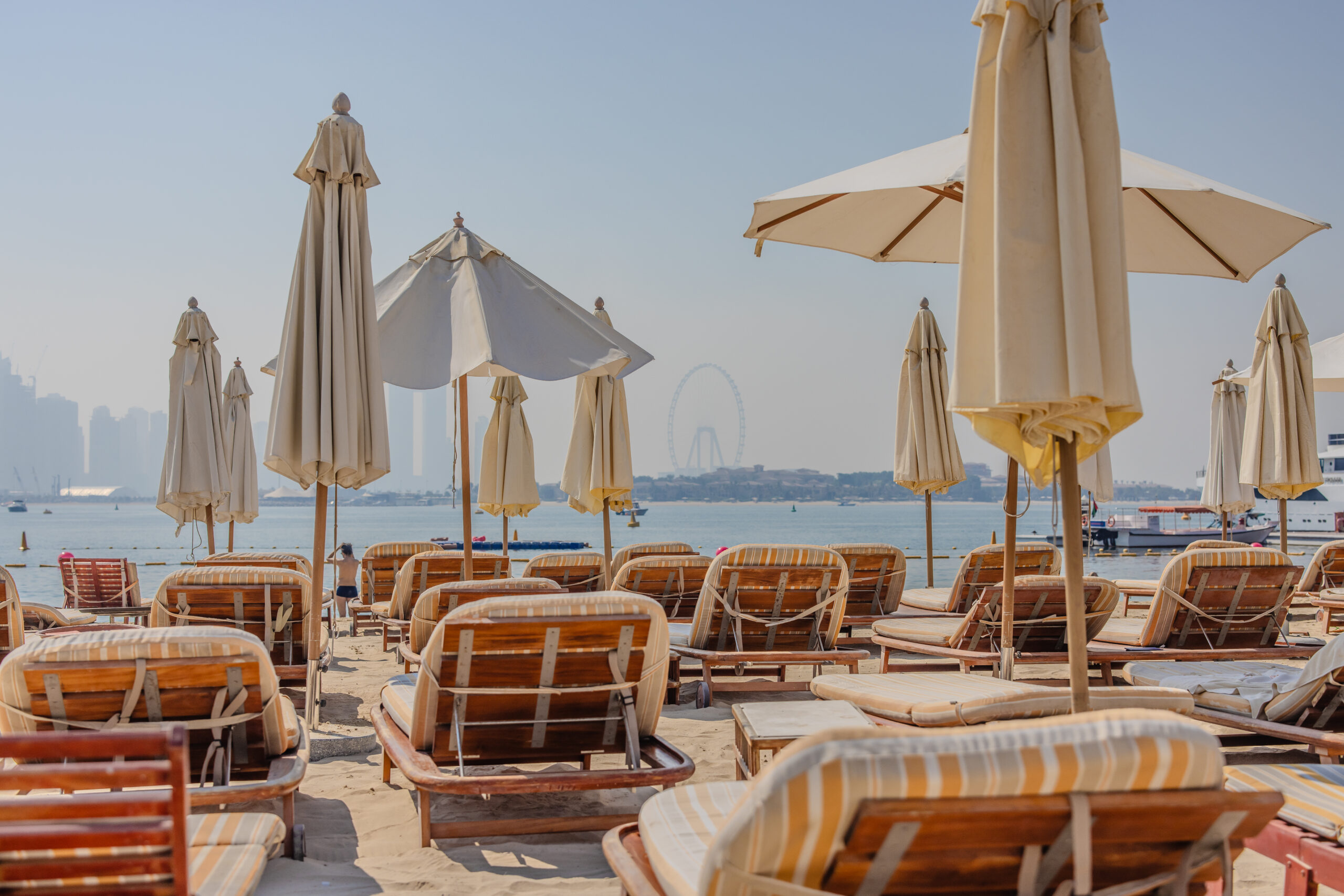 Beach club hero