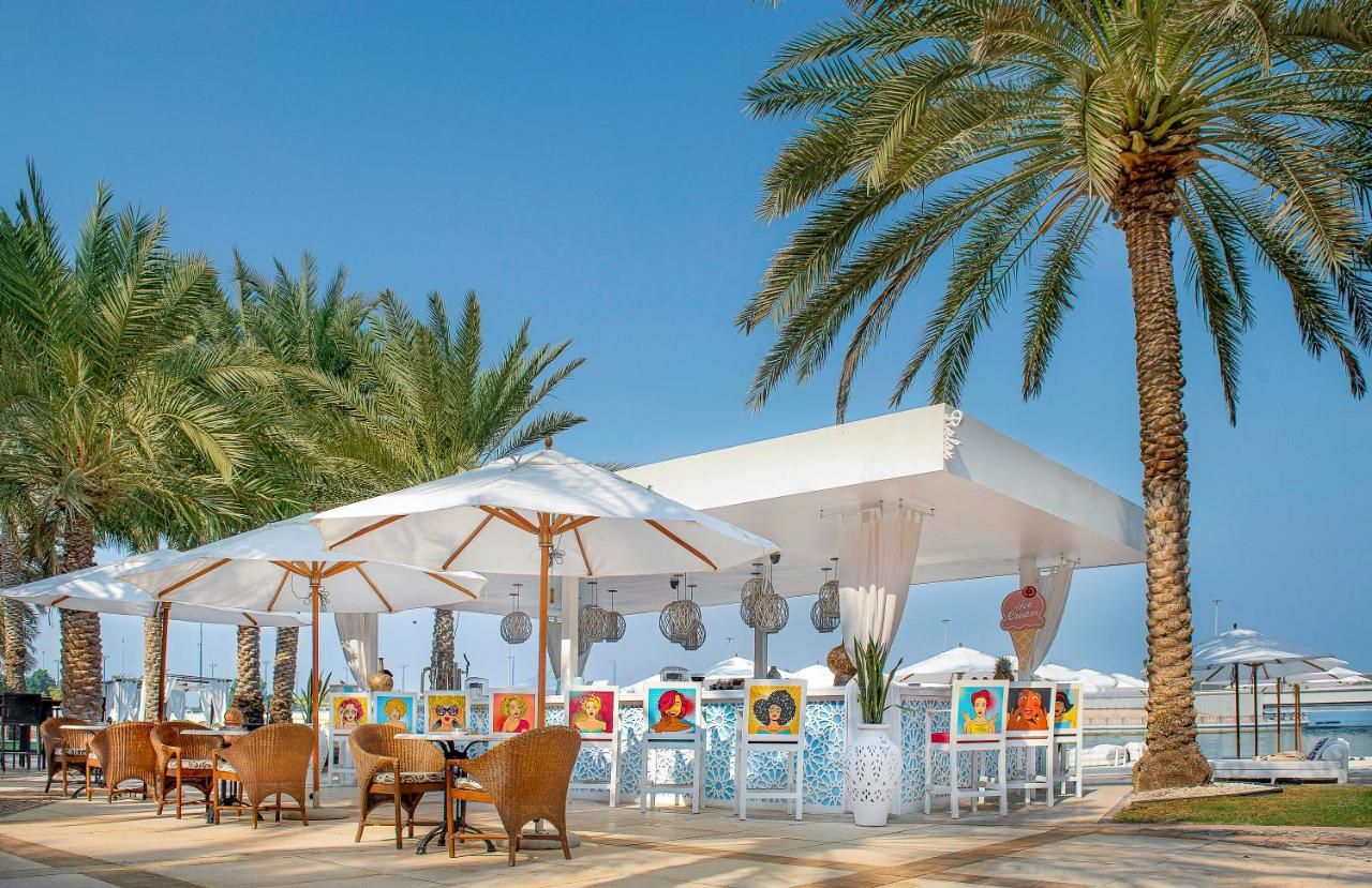 Beach club hero