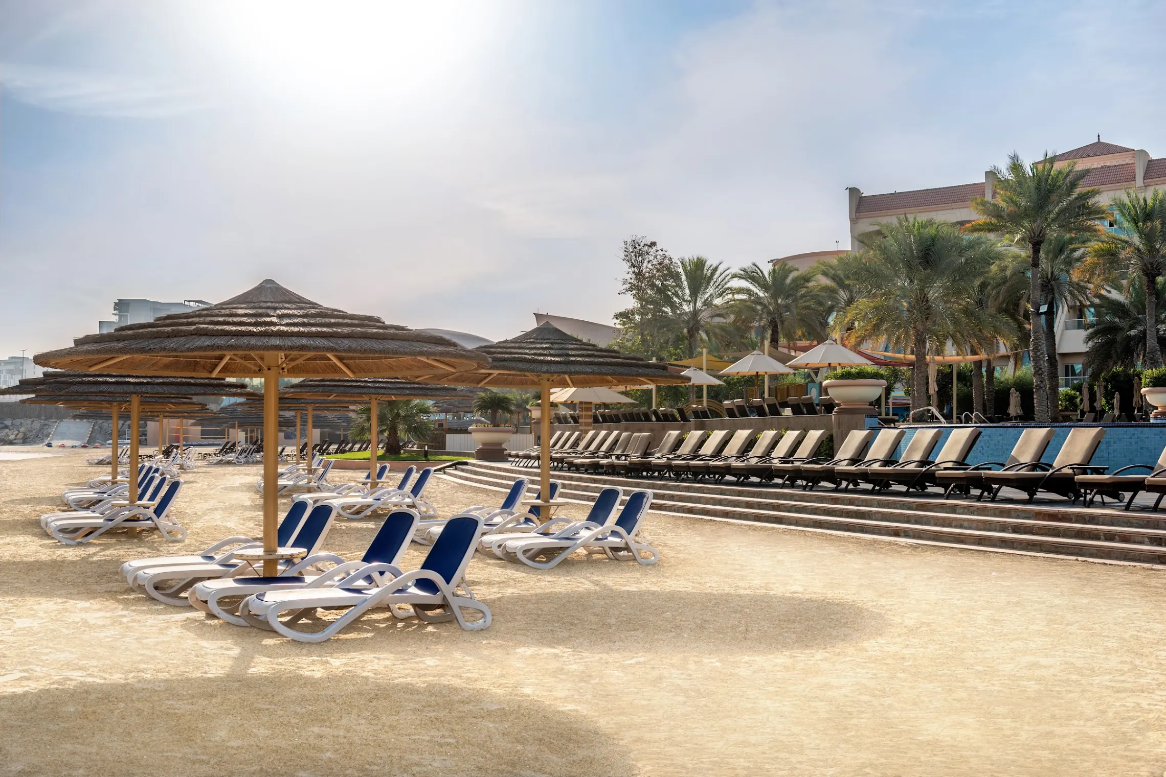 Beach club hero