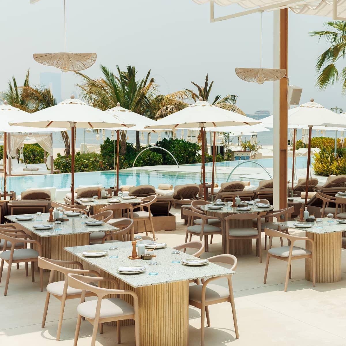 Beach club hero