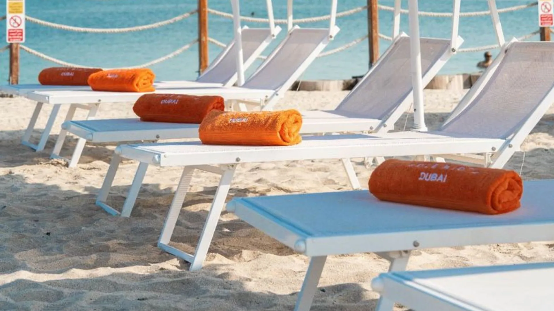 Beach club hero