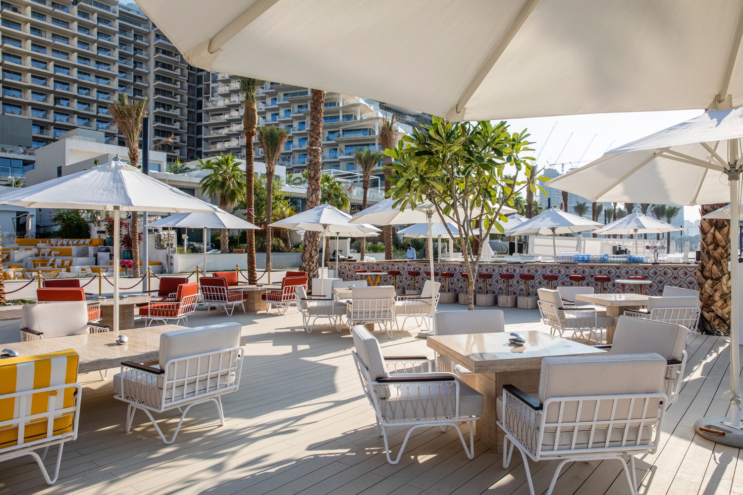 Beach club hero